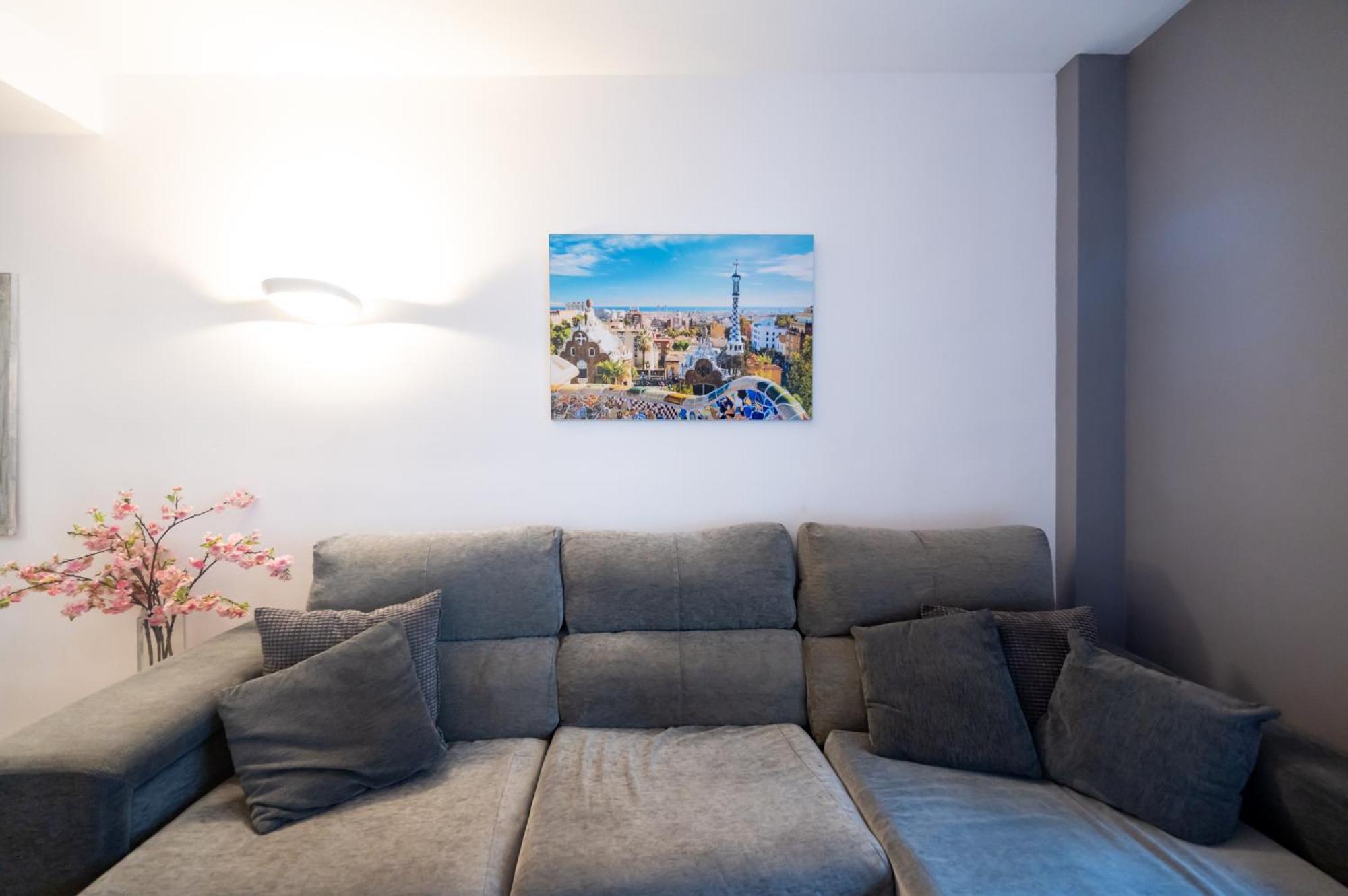 Comfy Downtown + Private Terrace Apartment Barcelona Exterior photo