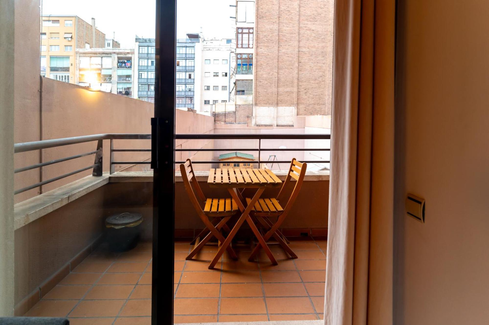 Comfy Downtown + Private Terrace Apartment Barcelona Exterior photo